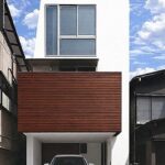 18坪の施工例:神奈川県横浜市に建つ、屋上菜園を楽しむ木造3階二世帯住宅。 18坪の施工例:神奈川県横浜市に建つ、屋上菜園を楽しむ木造3階二世帯住宅。